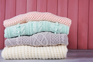 冬でも汗はかくもの…セーターは洗濯機で洗える？
